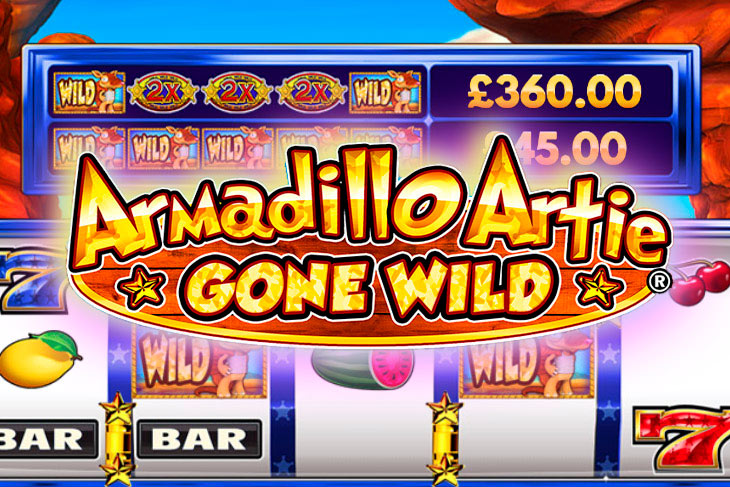 Armadillo Artie Gone Wild - DWG slot at Casino Pinamar Casino