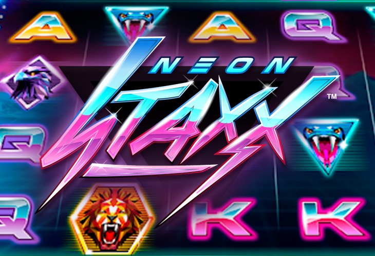 Neon Staxx - NetEnt slot at Casino Pinamar Casino