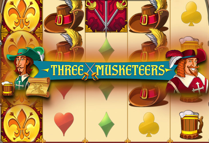 Three Musketeers - Red Tiger Gaming slot at Casino Pinamar Casino