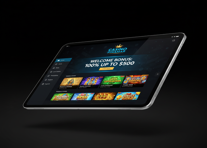 Casino Pinamar Casino en tableta